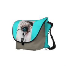 Ojos en usted bolso de Messengwr Bolsa De Mensajeria