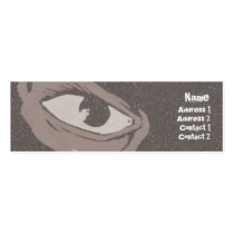 Ojos - flacos tarjetas de negocio