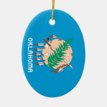OKLAHOMA ORNAMENTOS DE NAVIDAD