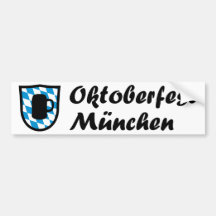 Oktoberfest Bayern Auto Sticker