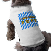 "Oktoberfest" (esquema oscuro) Ropa De Perros