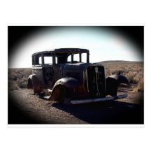 oldcarkelliedesign tarjetas postales