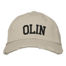 Olin bordó el gorra gorra bordada