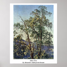 Olivo de Alexander Andreyevich Ivanov Impresiones