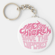 Olvide a los niños - magenta+Rosa Llaveros Personalizados