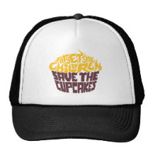Olvide a los niños - oro+Chocolate Gorro De Camionero