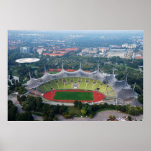 Olympiapark, impresión de Munich Posters