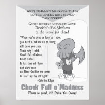 o'Madness lleno de la cuña - poster