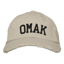 Omak bordó el gorra gorra de beisbol