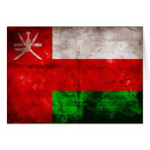 Omán; Bandera omaní Felicitación