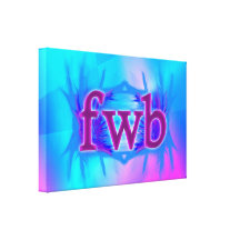 ¡OMG! fwb Impresiones En Lona