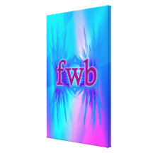 ¡OMG! fwb Impresiones En Lona Estiradas