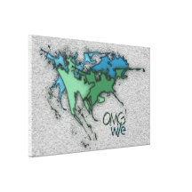 ¡OMG! w/e Lona Estirada Galerias