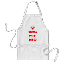 OMGWTFBBQ DELANTALES
