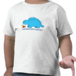 OmNomNomosaurus - camiseta linda del dinosaurio
