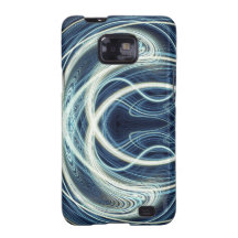 Onda azul samsung galaxy SII carcasa