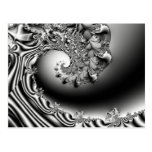 Onda del arte del fractal de la locura postal