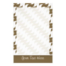 Onda linda de Brown; Retro Papeleria Personalizada