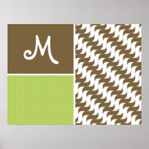 Onda retra de Brown; Ondas Posters