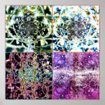 Ondas 3 del cristalito impresiones