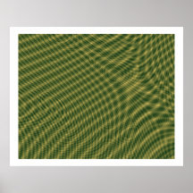Ondas al azar 11 del moaré del arte de Op. Sys. Poster
