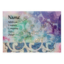 ONDAS, brillante, vibrantes Tarjetas De Visita