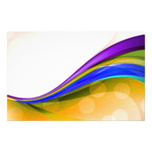 Ondas coloridas 3 papeleria personalizada