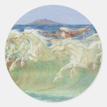 ONDAS DE HORSES RIDE THE DE REY NEPTUNO ETIQUETAS  