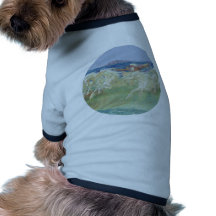 ONDAS DE HORSES RIDE THE DE REY NEPTUNO CAMISA DE MASCOTA