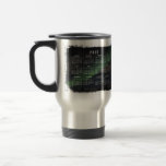 Ondas de la luz verde; Calendario 2012 Taza