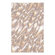 Ondas de oro de la piedra del Goldmine Papelería De Diseño