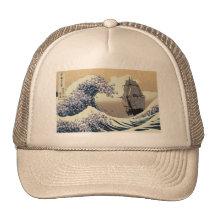 ONDAS DEL JAPONÉS GORRO