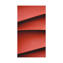 Ondas del rojo lona estirada galerias
