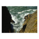 Ondas en la foto de las rocas