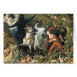 Ondina y el demonio de madera tarjeton
