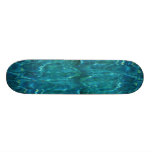 Ondulaciones del agua azul monopatines personalizados