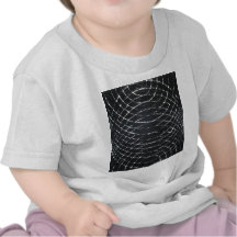 Ondulaciones negras concéntricas (minimalism negro camisetas