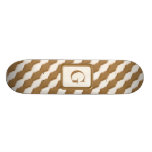Ondulaciones onduladas - chocolate con leche y cho patines personalizados