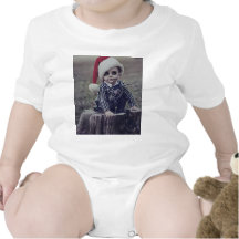Onsie de Jack Skellington del bebé Trajes De Bebé