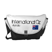 Onza internacional - Bolso del viaje de Australia  Bolsas Messenger
