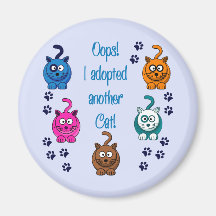 ¡Oops!  ¡Adopté otro gato! Iman