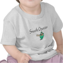 Operador liso camisetas