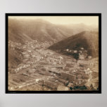 Opinión de Deadwood de Mt. Moriah SD 1888 Posters