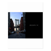 Opinión de la ciudad de Brooklyn, Nueva York Postales