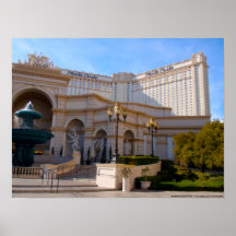 Opinión de Las Vegas de Monte Carlo Posters