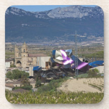 Opinión elevada y Hotel Marques de Riscal 2 de la  Posavaso