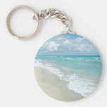 Opinión extrema de la playa de la relajación llaveros personalizados