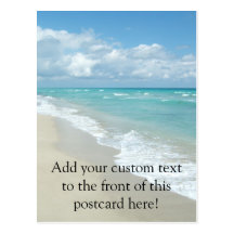 Opinión extrema de la playa de la relajación tarjetas postales