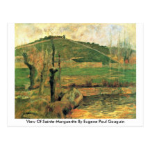 Opinión la Sainte-Margarita de Eugene Paul Gauguin Postal