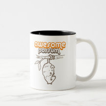Oposum impresionante taza de café